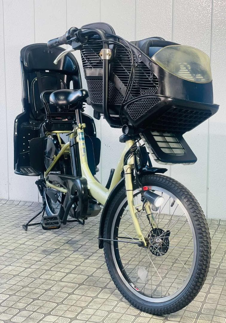 【YAMAHA】20インチ子供のせ電動アシスト自転車パスキッス3145