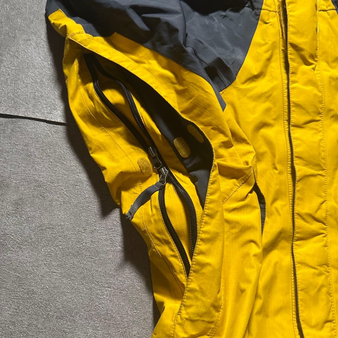 00s marmot GORETEX tech shell jacket 黄色