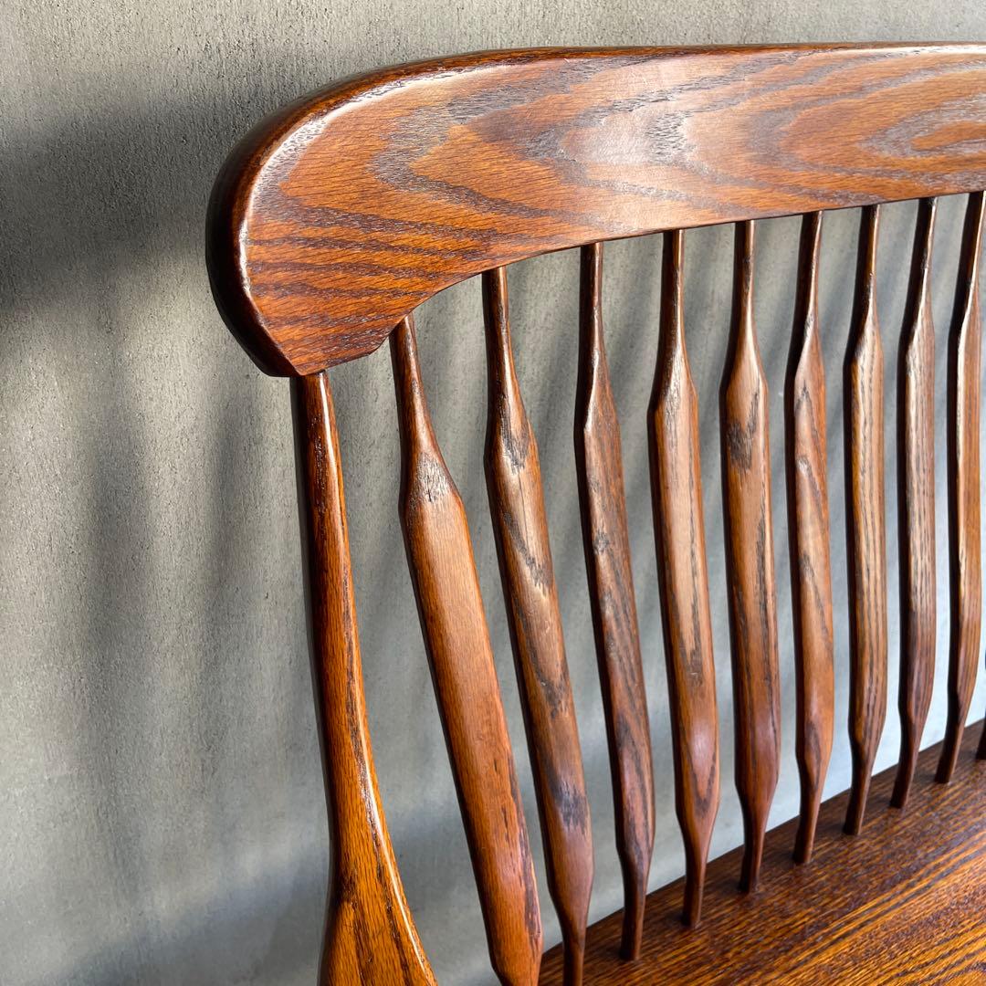 希少 美品　shin-Lee シンリー　ウインザー2Pチェア　ダイニングベンチ