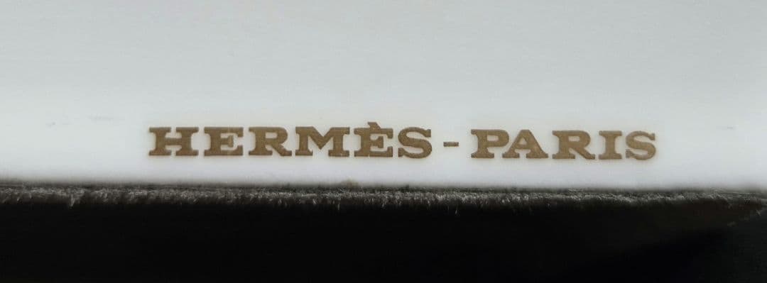 HERMES♪ 陶器製馬柄アッシュトレイ☆