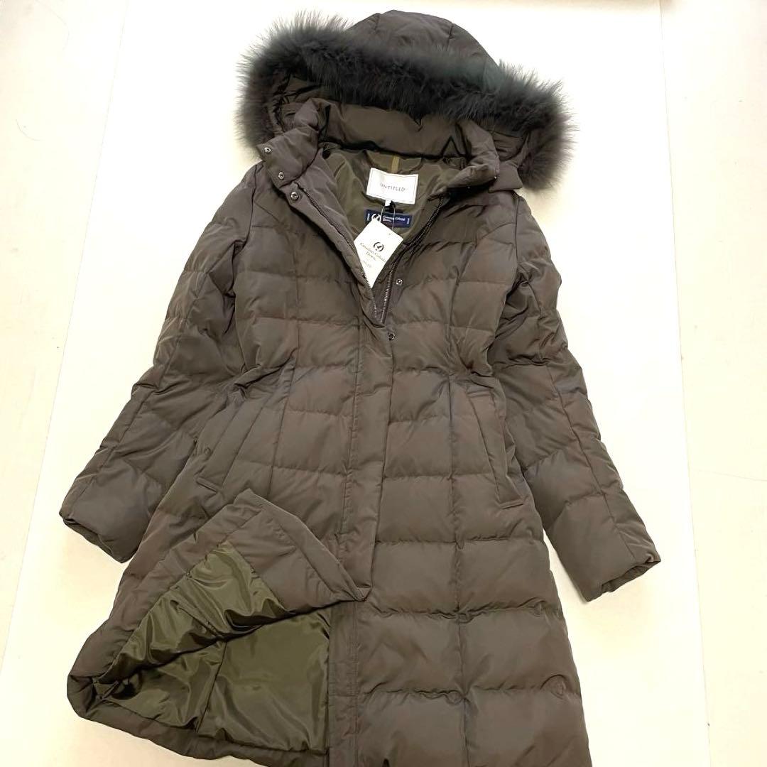 【新品未使用】UNTITLEDアンタイトル ダウンコート カナディアン ダウン