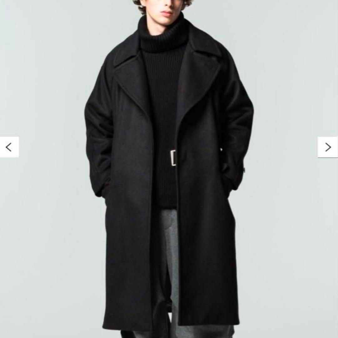 大きいサイズ✨glamb ガウンチェスターコート　ベルト付き　オーバーサイズ　L