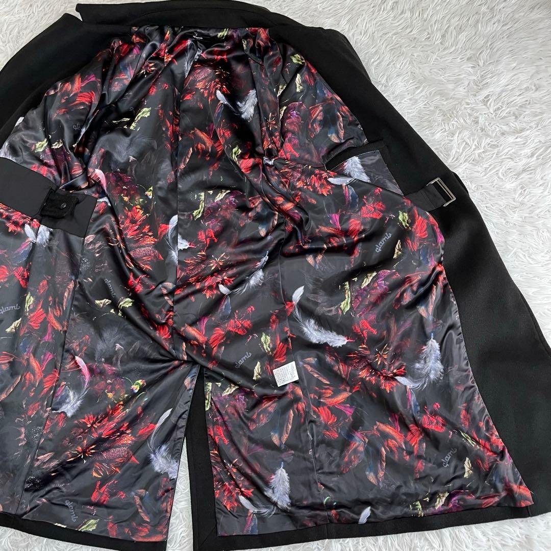 大きいサイズ✨glamb ガウンチェスターコート　ベルト付き　オーバーサイズ　L