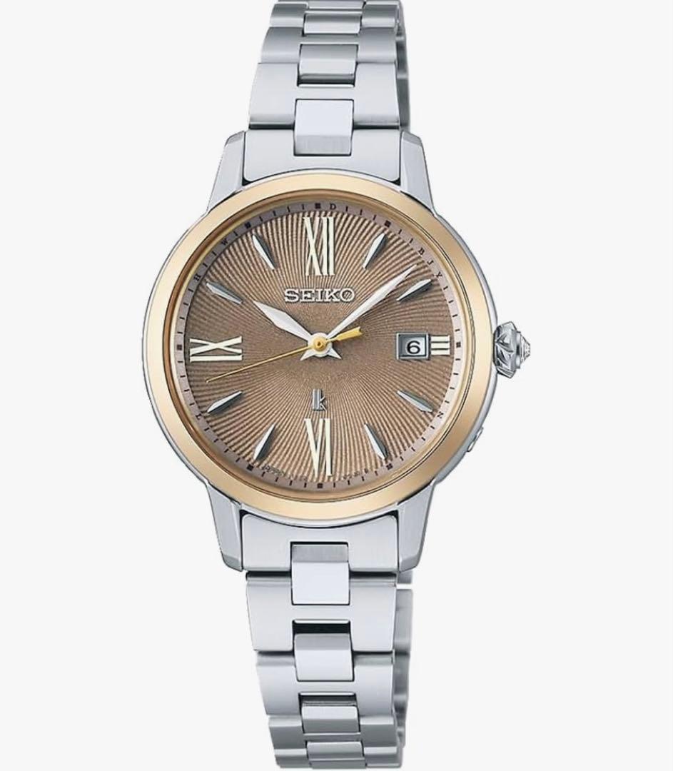 SEIKO ルキア Grow SSVW208レディース ソーラー電波時計