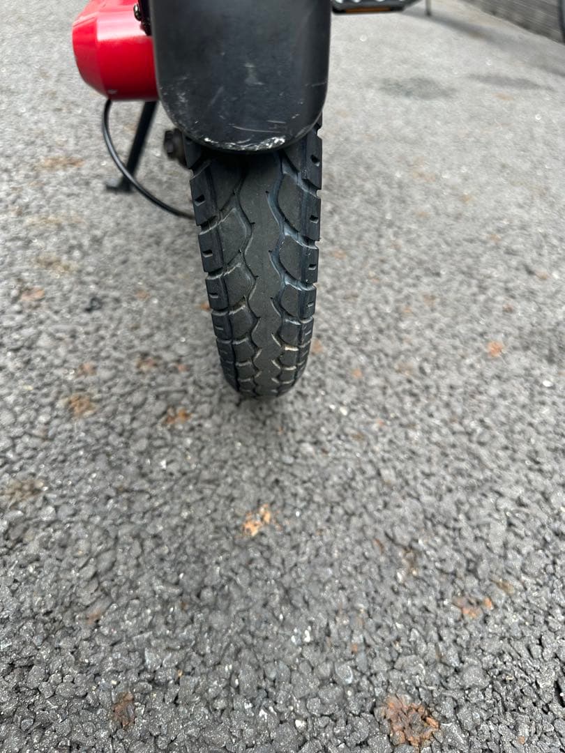 ホンバイク　アシスト自転車 黒と赤