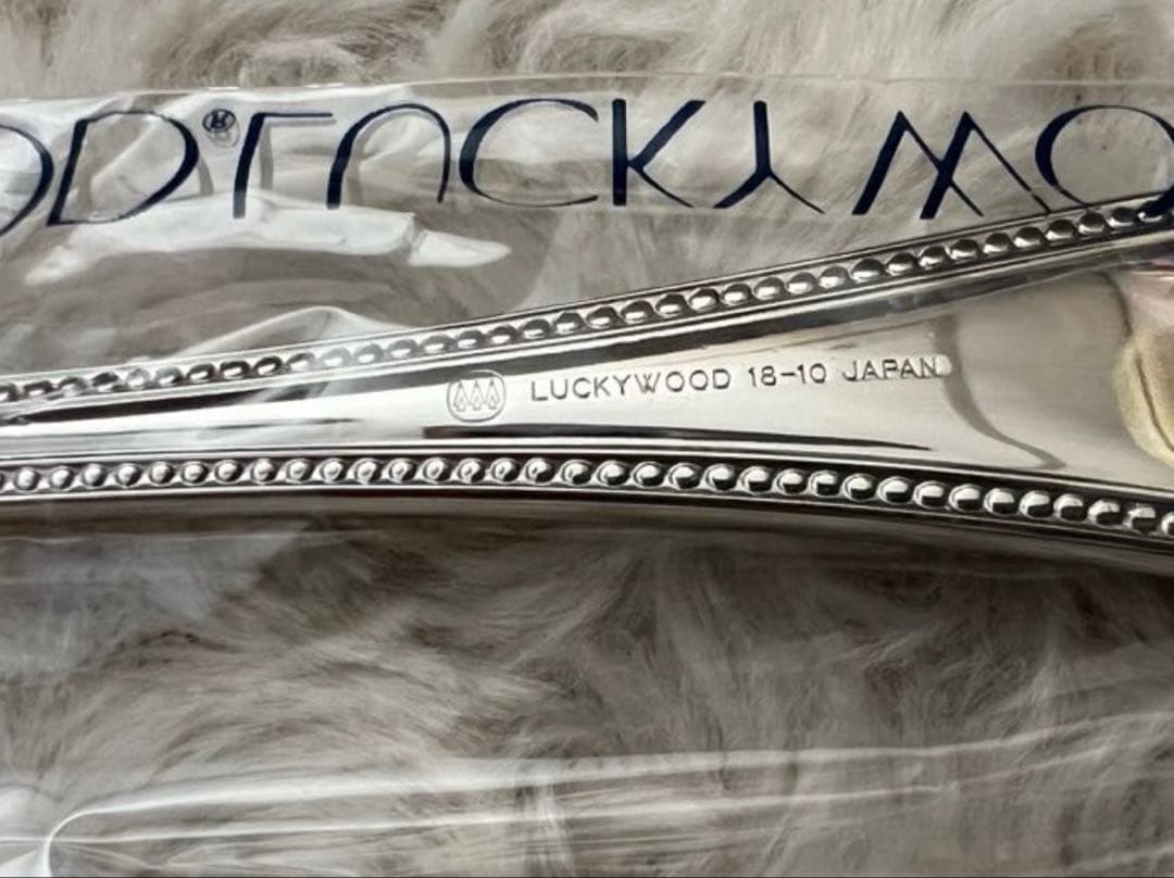 ラッキーウッド カトラリーセット　フレンチアクセント　ディナーセット　30本