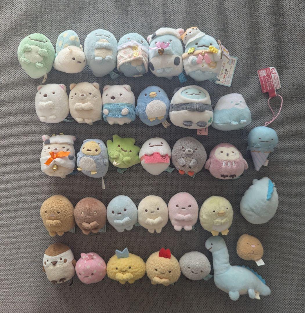 すみっコぐらし てのりぬいぐるみ　33点セット