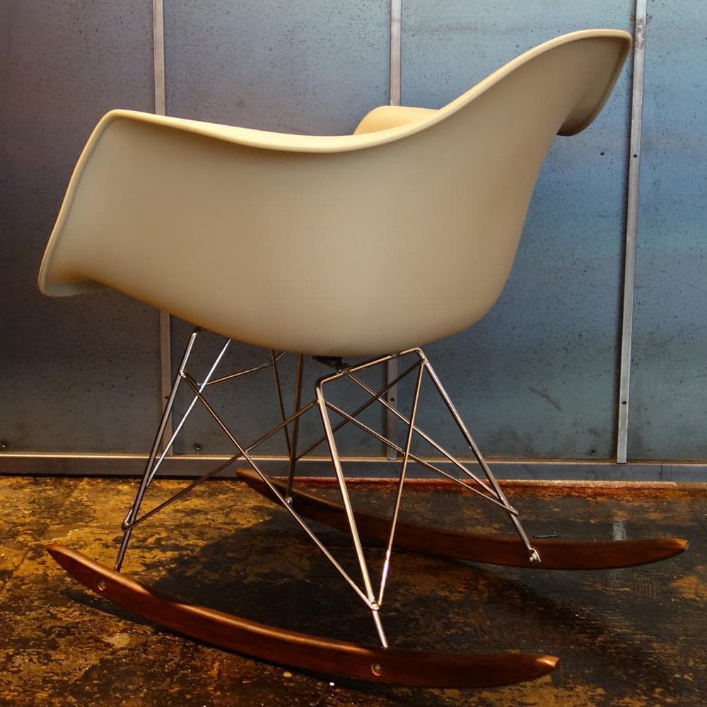 イームズ RAR シェルチェアー イス 椅子 Eames ストーングレー/BR
