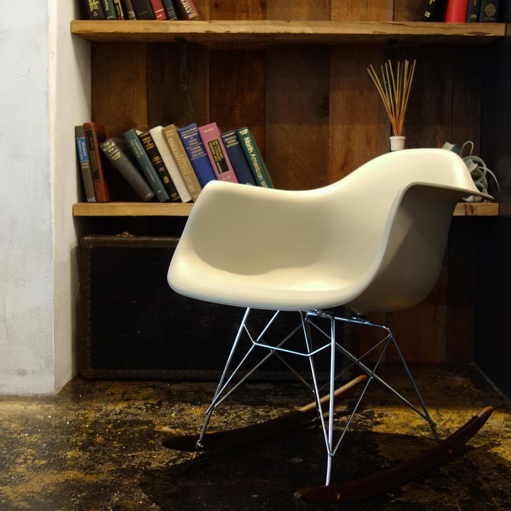 イームズ RAR シェルチェアー イス 椅子 Eames ストーングレー/BR