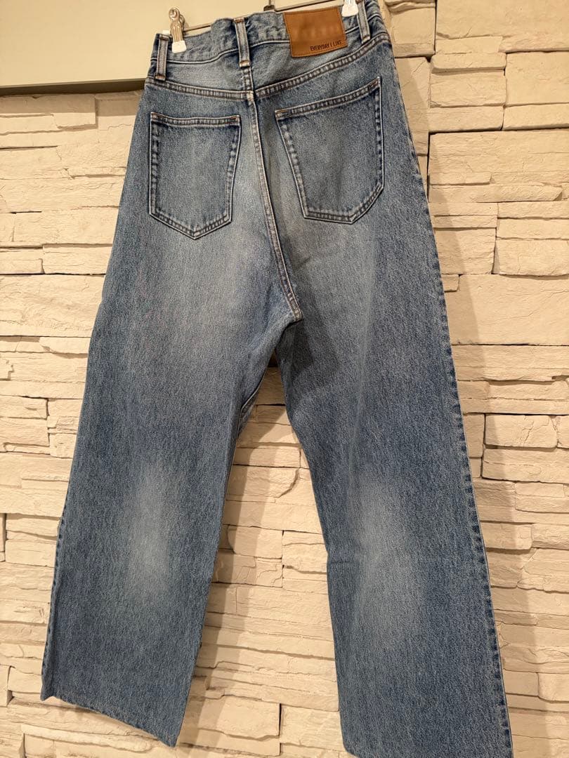 Deuxieme Classe タックバギーデニム 36