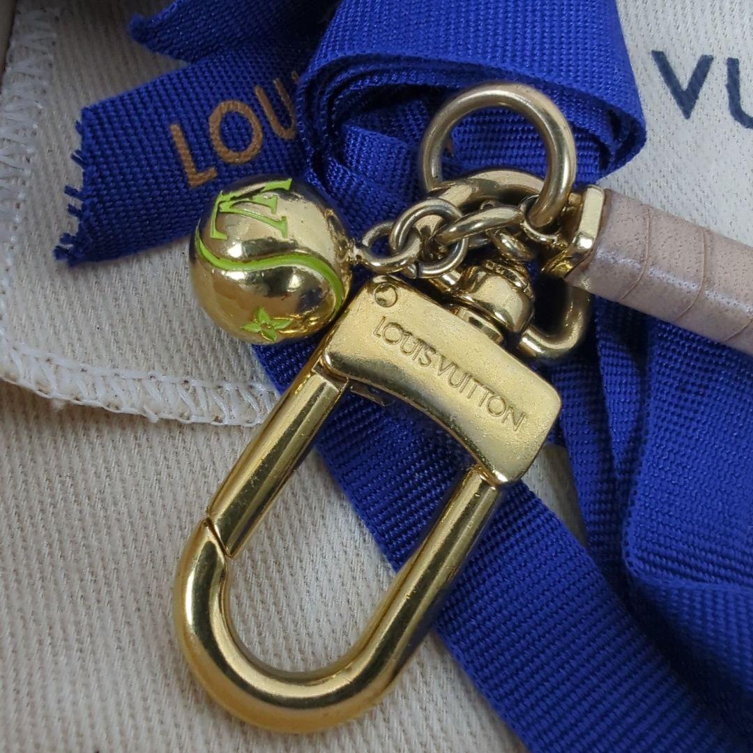 LOUISVUITTON ルイヴィトン キーホルダー キーリング テニスラケット