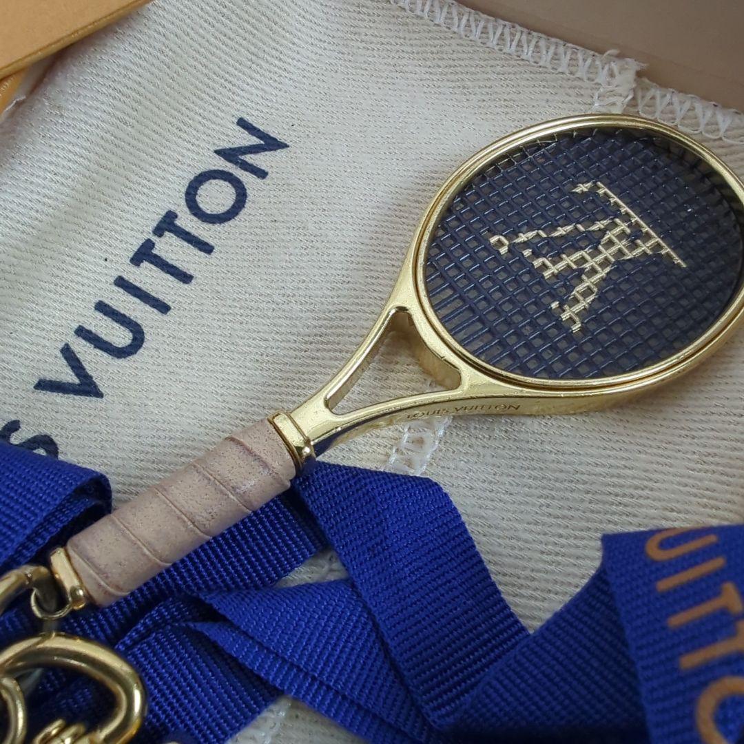LOUISVUITTON ルイヴィトン キーホルダー キーリング テニスラケット