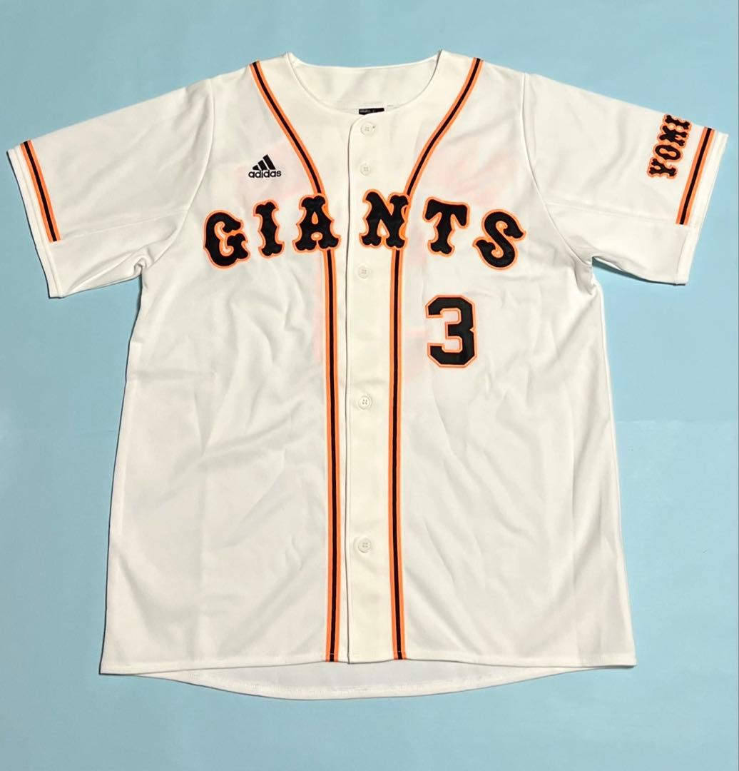 読売ジャイアンツ　長嶋茂雄監督ユニフォーム　日本製　Lサイズ　adidas