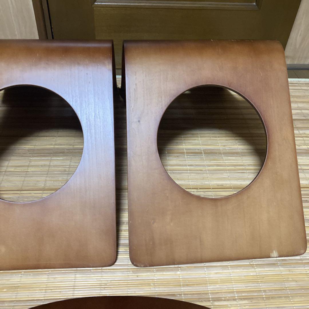 【5脚まとめ売り✨️】 木製　座椅子 曲げ座椅子 和座椅子 旅館座椅子 送料込み