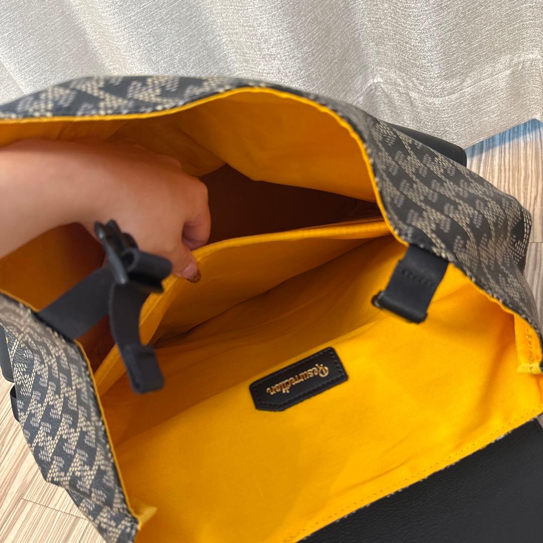 新品 レザレクション ラルスNo6 ダークブラック バックパック