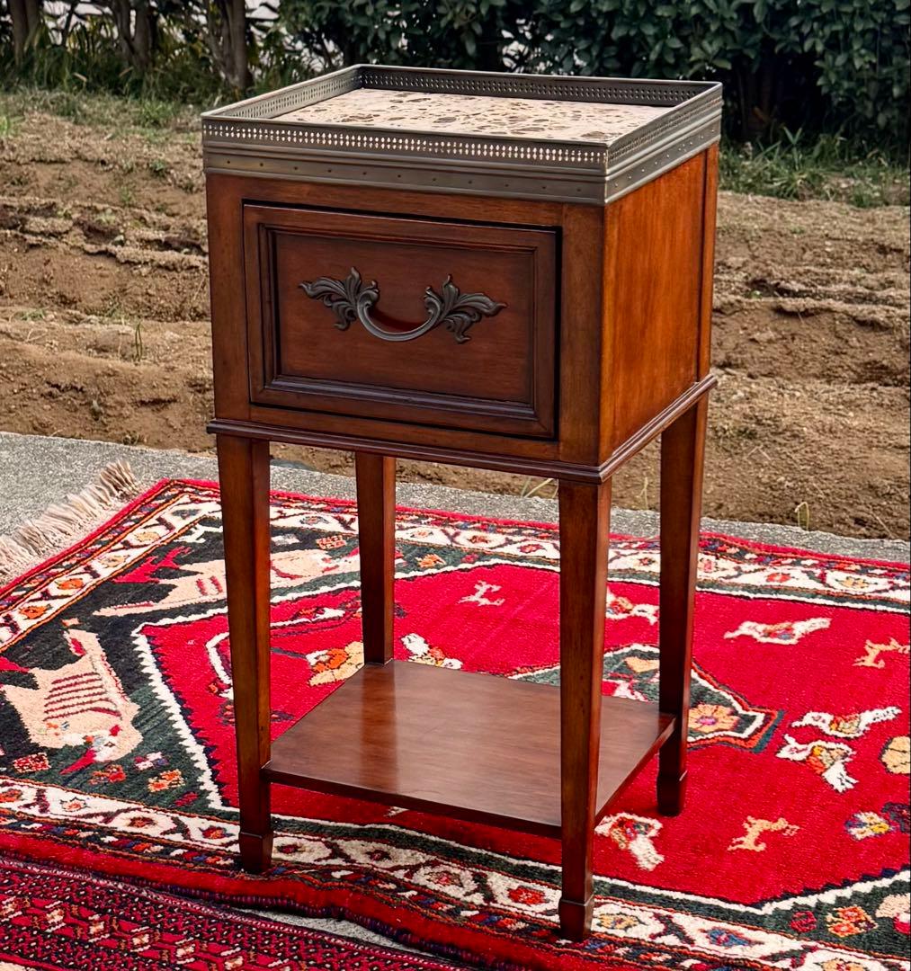 ドレクセル DREXEL 大理石天板 サイドテーブル 米国 エンドテーブル