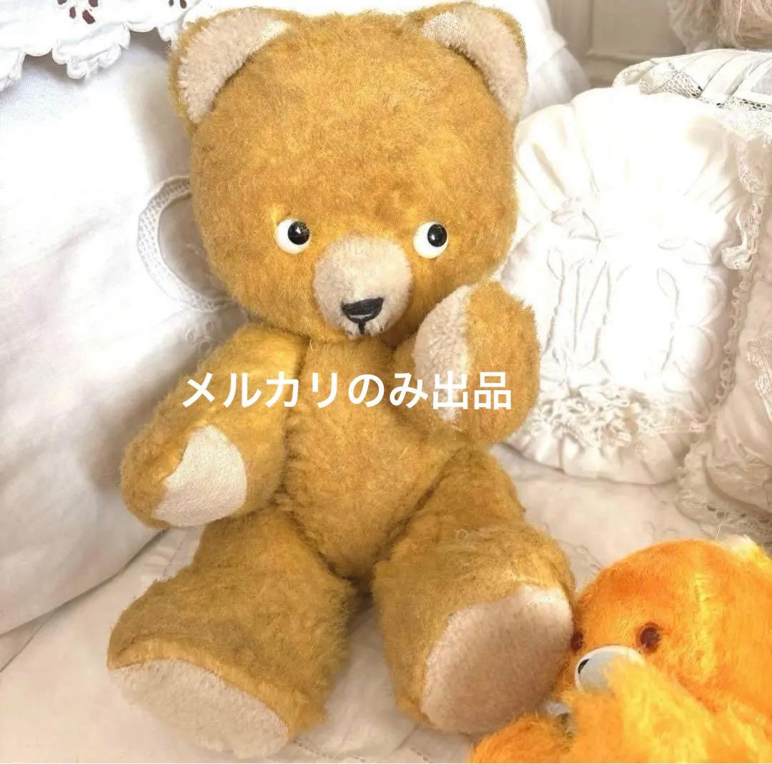 ニャンコ先生　ポンチ目　DDRベア ビンテージ　アンティークベア