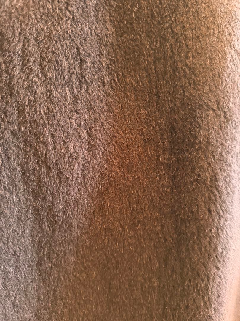 meronpon Max Mara ネイビー テディーコート XS