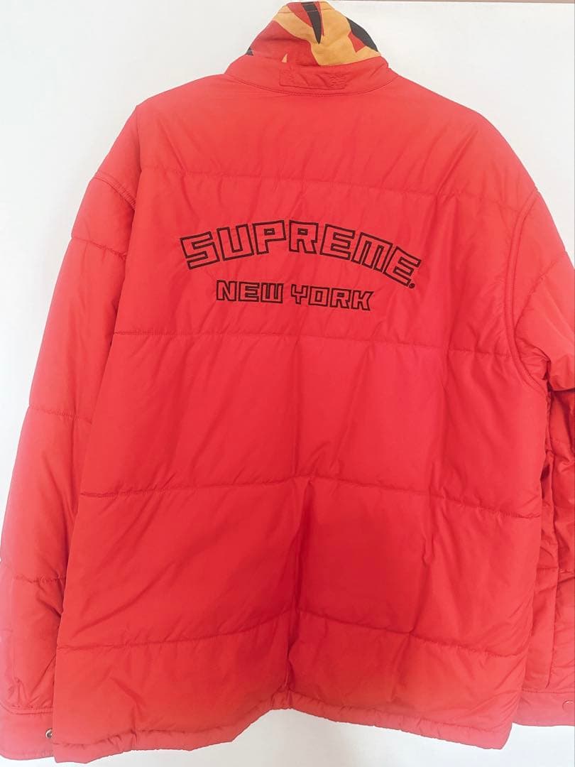 シュプリーム Supreme リバーシブルパフィーワークジャケット