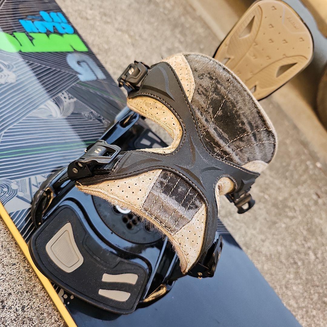 送料込み！BURTON ×FLOW スノーボードセット