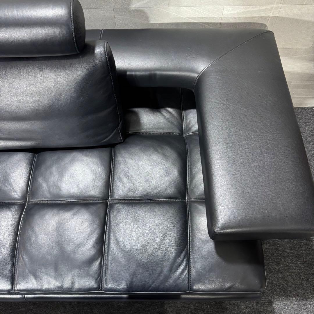 KELVIN GIORMANI カウチソファ ISOLA 本革 家具 d4982