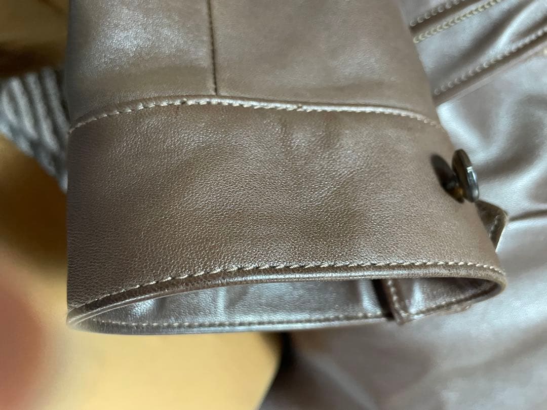 Polo by Ralph Lauren ブラウンレザージャケット