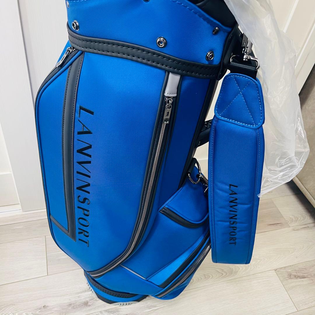 LANVIN SPORT 青 ゴルフ　キャディバッグ