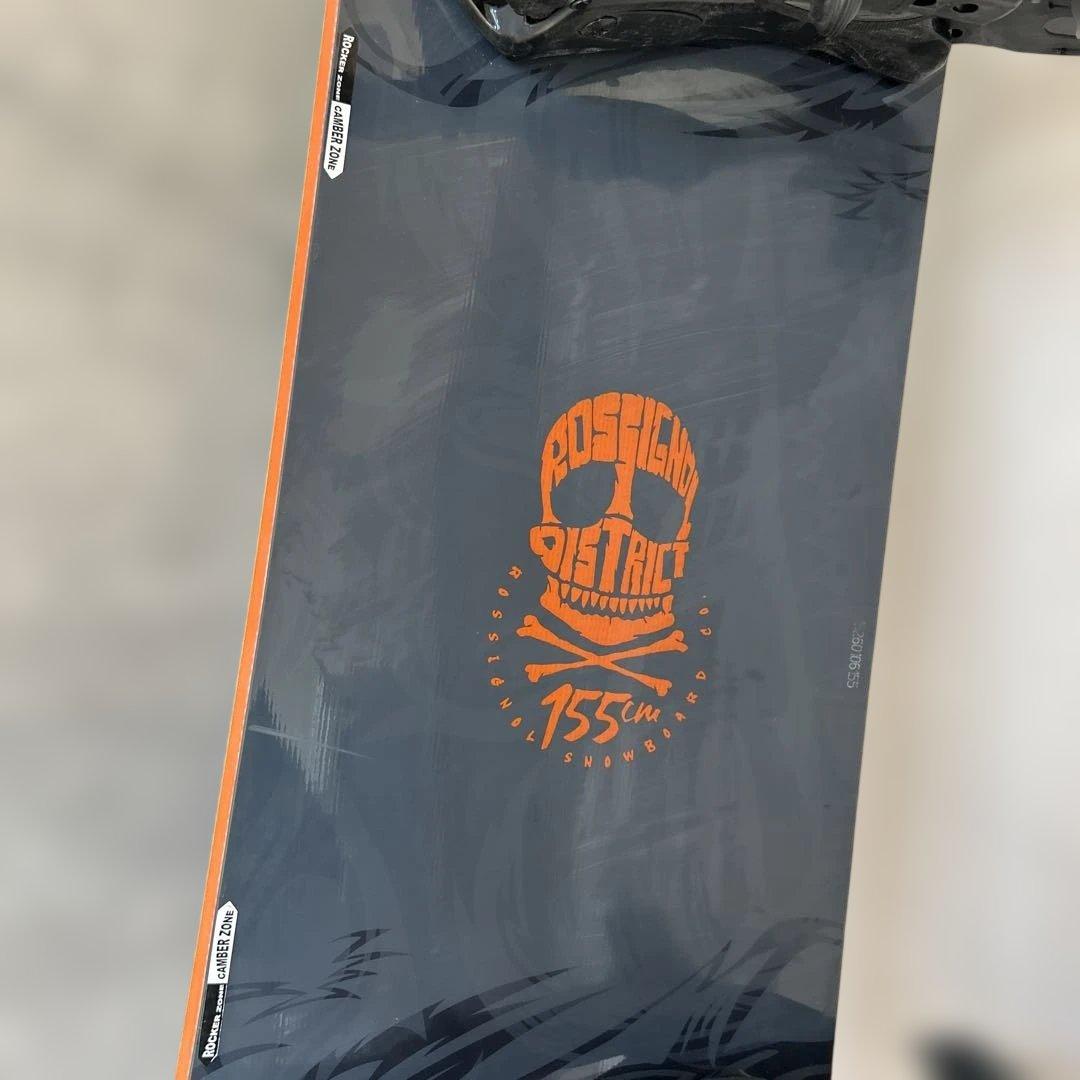 155cm ROSSIGNOL DISTRICT ZUMAビンディング