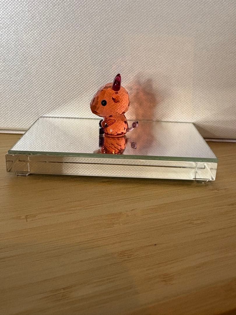 【超希少】【美品】スワロフスキー 干支 クリスタル 置物 丑（牛） 箱なし