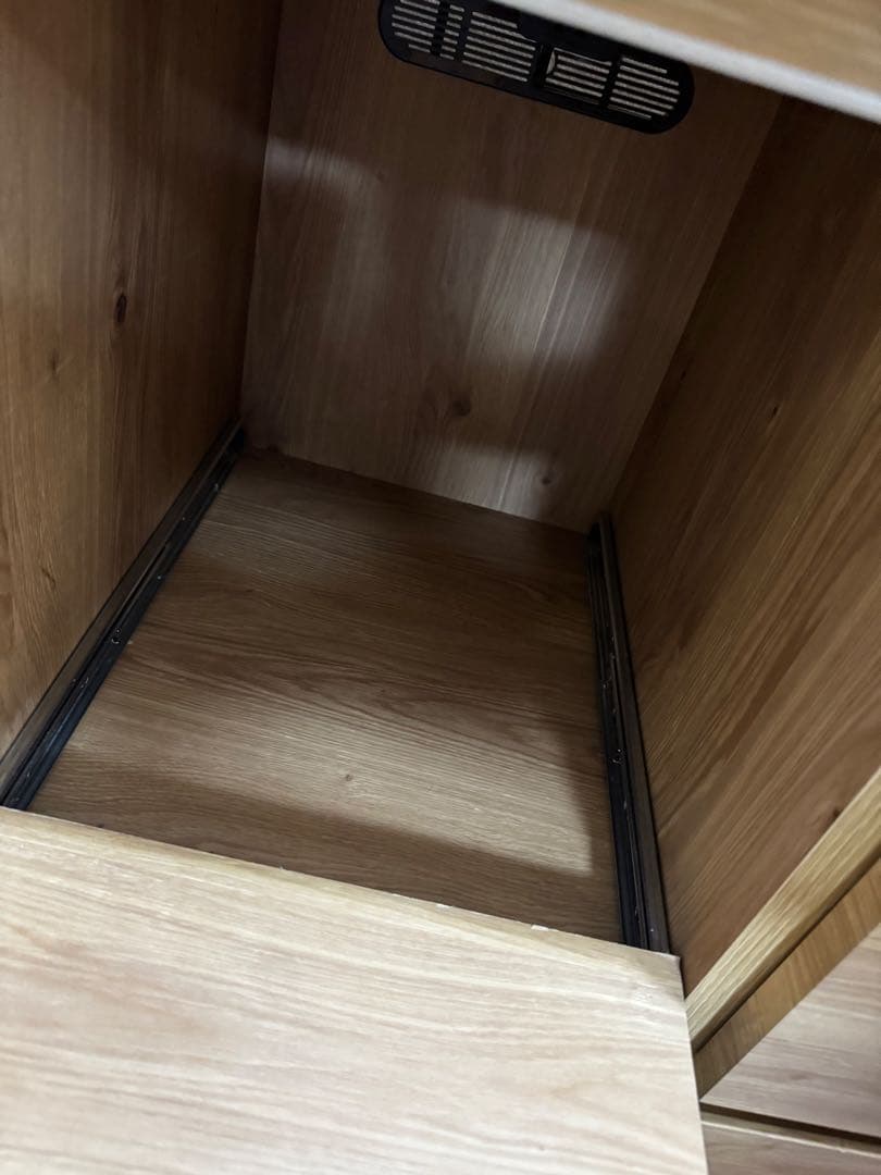 大川家具　食器棚　木製