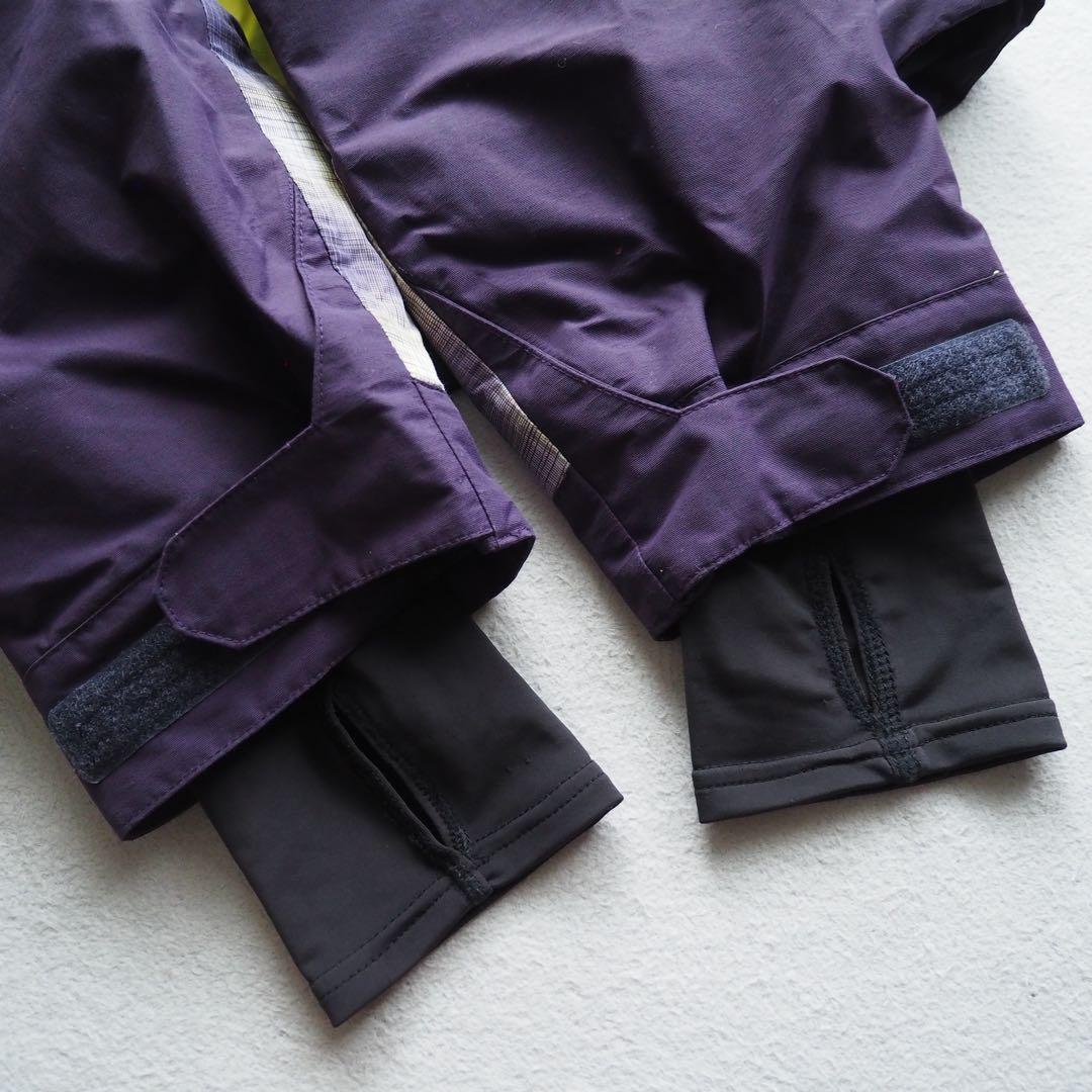 BURTON DRY RIDE スノージャケット パープル チェック柄 Lサイズ