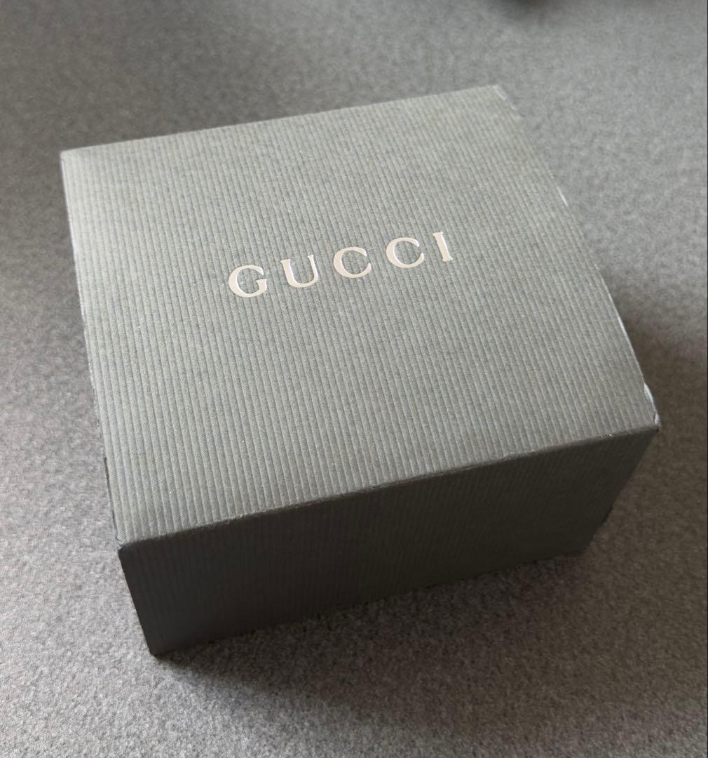 【極美品•稼働 】 箱付GUCCI グッチ 時計 1500L シルバー バングル