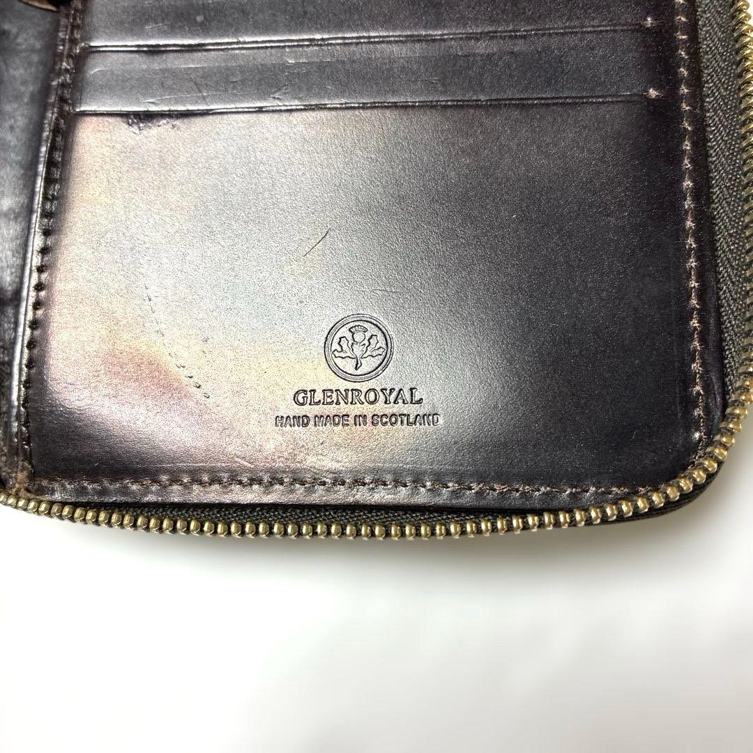 GLENオーガナイザーウォレットCIGAR グレンロイヤル　ブラウン