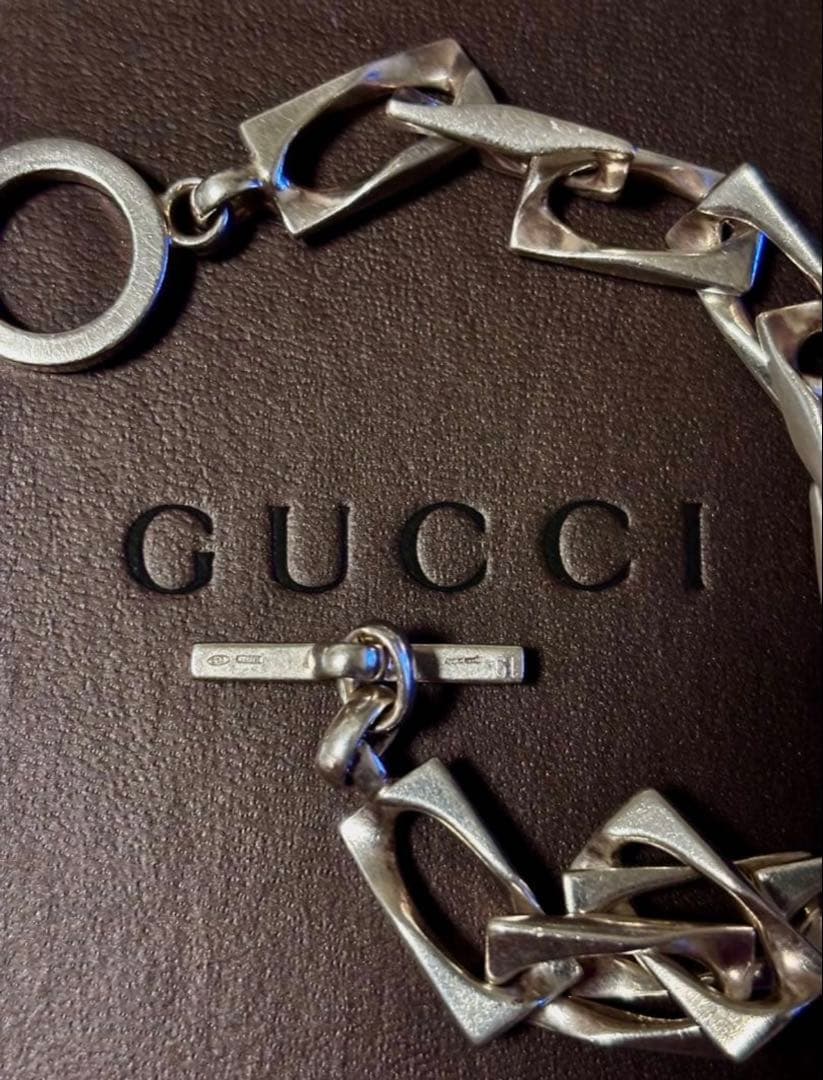 【最終値下げ】GUCCI トムフォード期　フィガロブレスレット