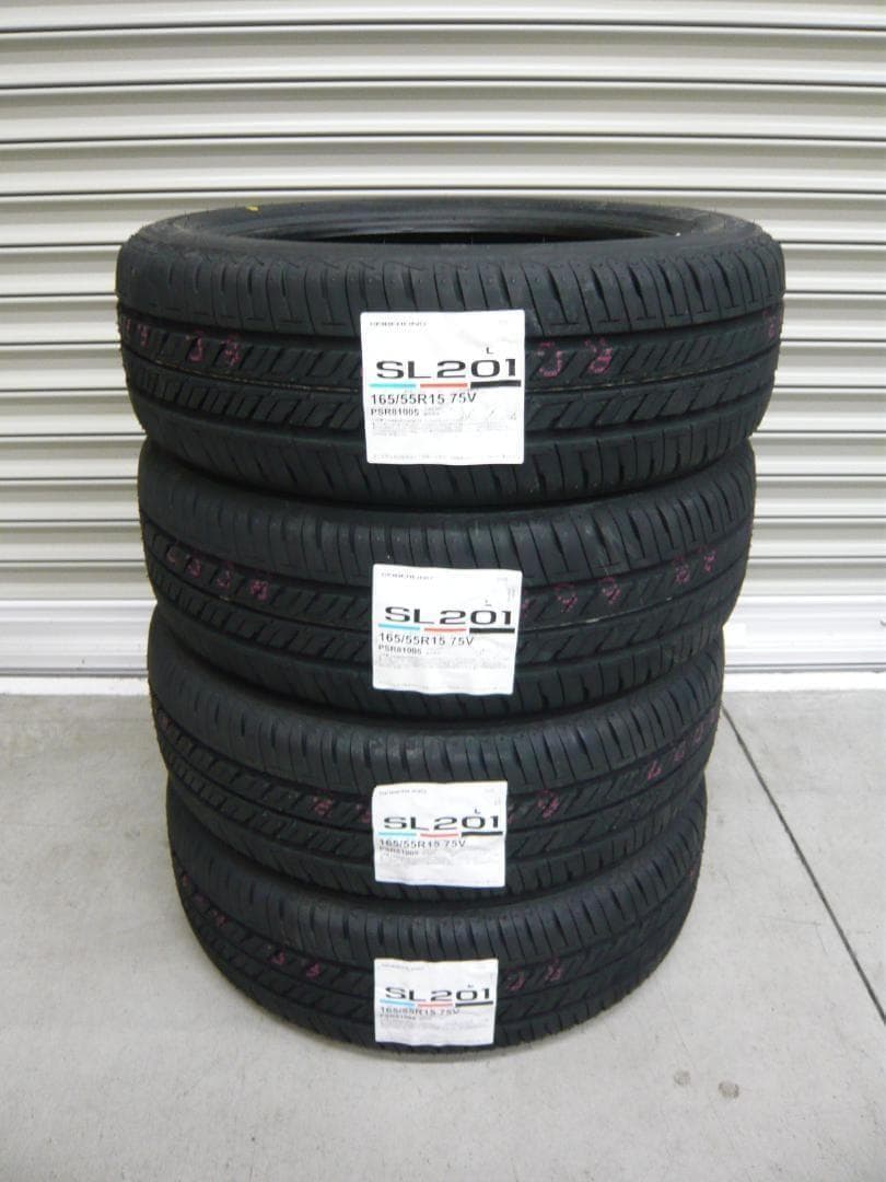 全国送料込☆ブリヂストンセイバーリングSL201☆165/55R15☆軽自動車