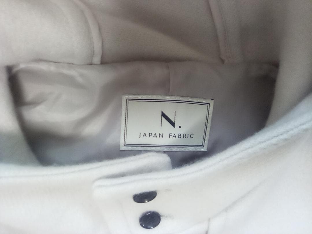 さ*や様 N.JAPAN FABRIC ダッフルコート Mサイズ オフホワイト