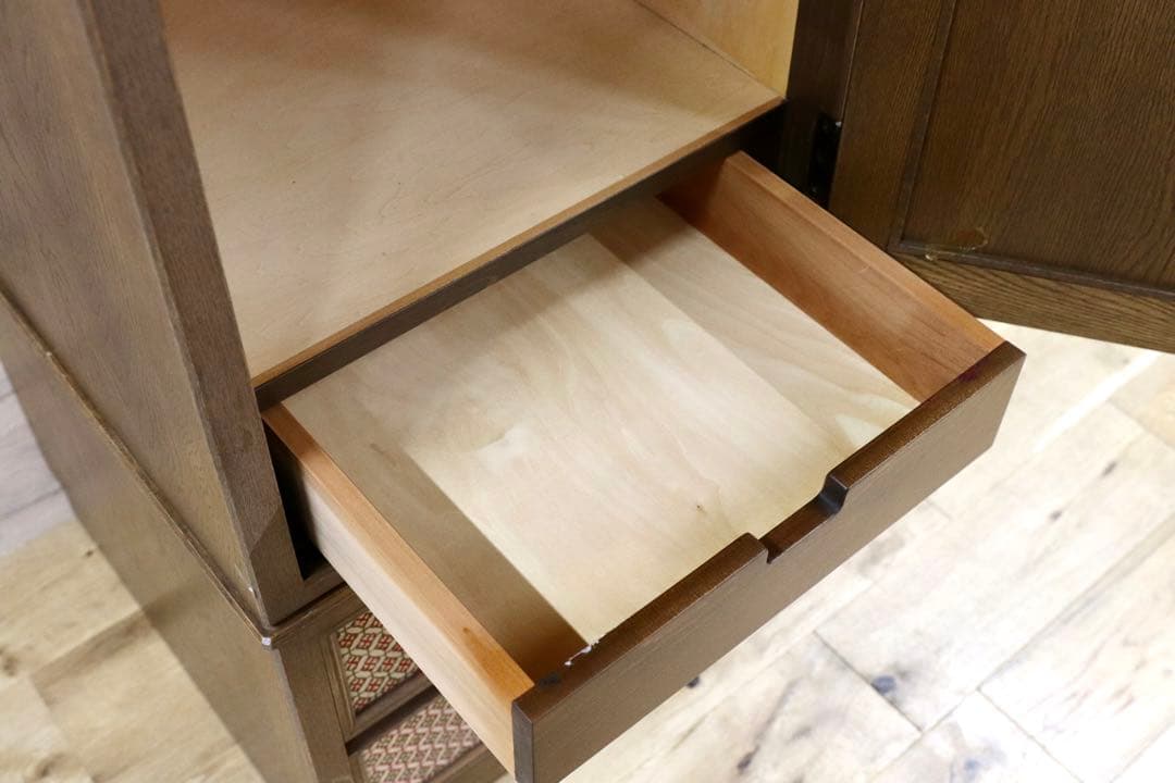 GMGH172○神戸家具 洋家具 一枚戸 洋タンス 洋服箪笥 チェスト 飯田喜久