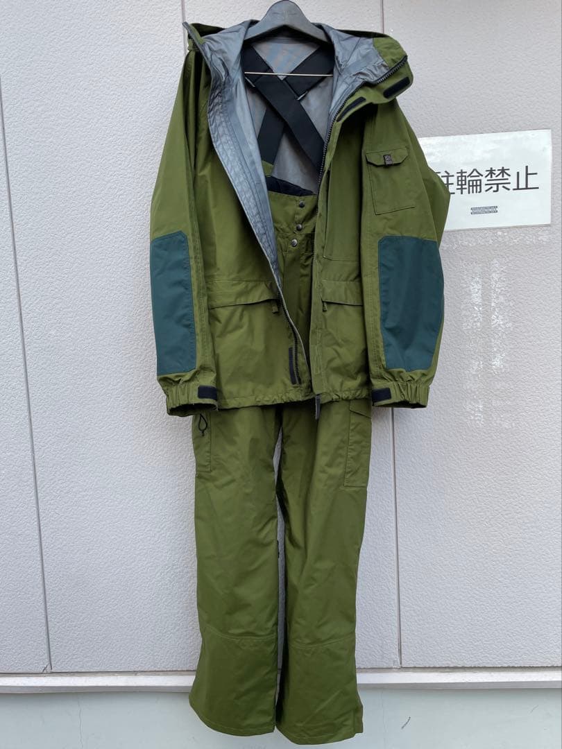 グリーンクロージング　ピースジャケット/ ムーブメントカーゴ　XLサイズ　美品