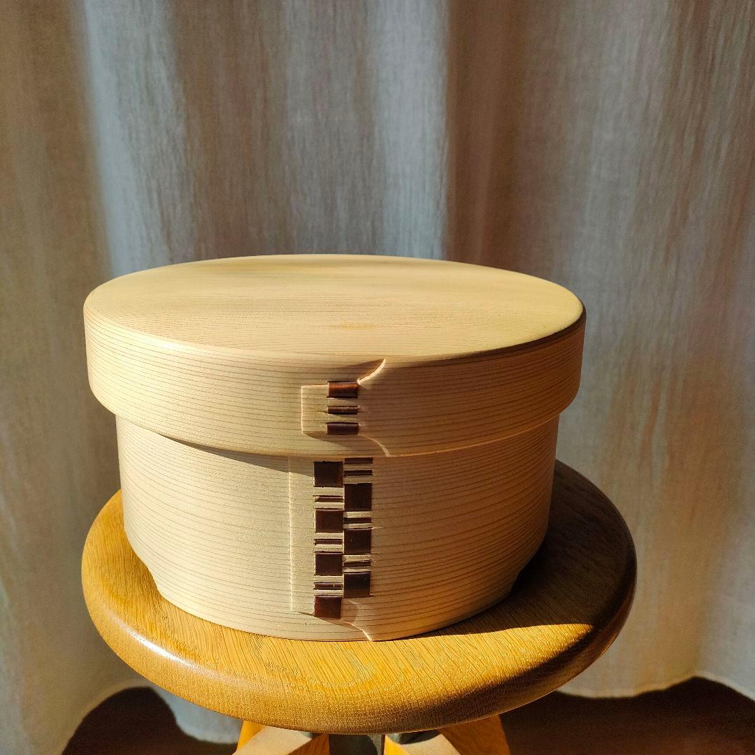 栗久　おひつ　5合　脚付き