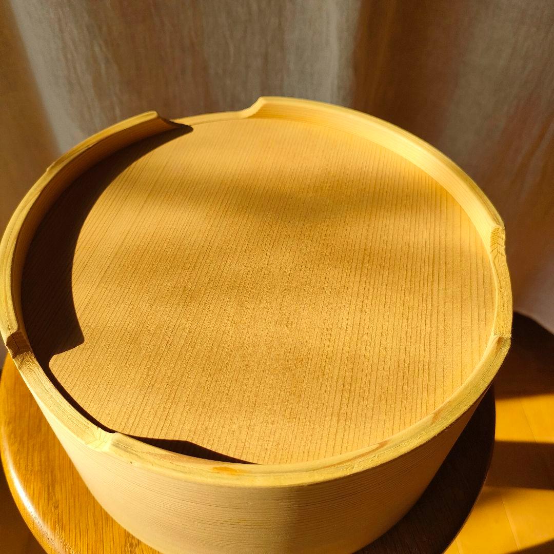 栗久　おひつ　5合　脚付き