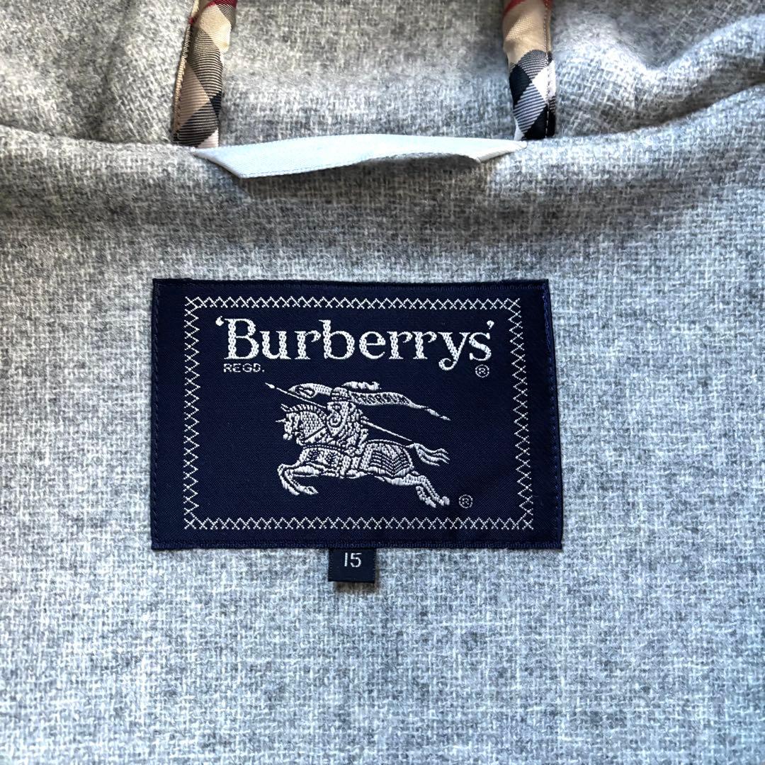 未使用級 Burberrys ムーアブルック ダッフルコート ヘリンボーン 15
