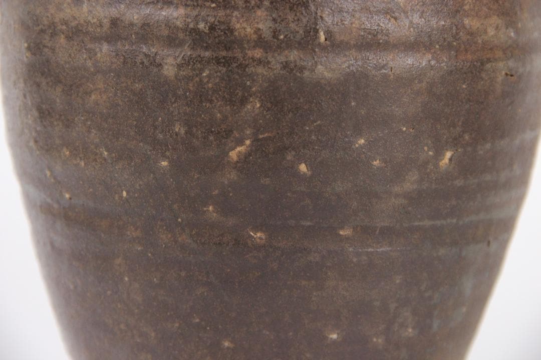 古陶壺　高麗時代　花瓶　花入り時代物　　大徳利　箱付　茶道具　ES1-21