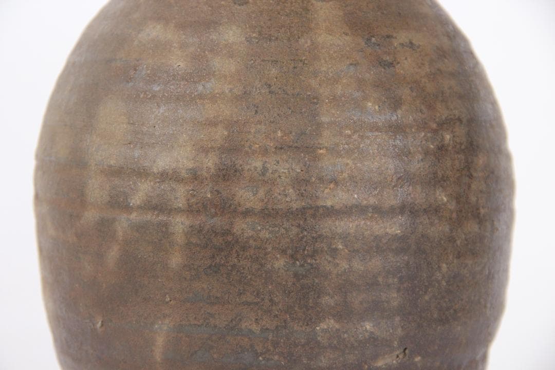 古陶壺　高麗時代　花瓶　花入り時代物　　大徳利　箱付　茶道具　ES1-21