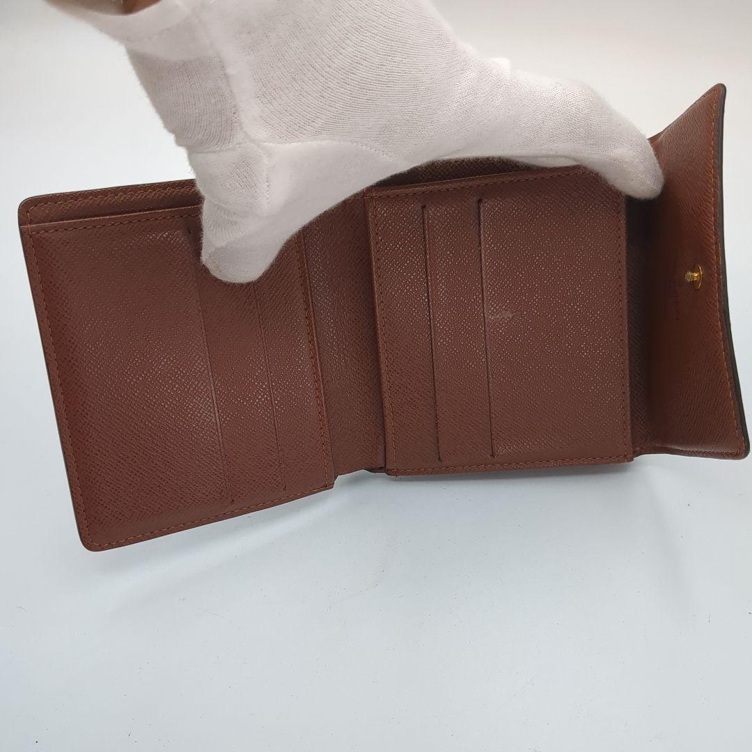 Louis Vuitton モノグラム コンパクト 三つ折り財布 M61652