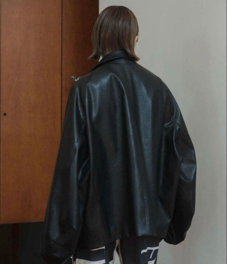 【アキラ】flight jacket leather jacket