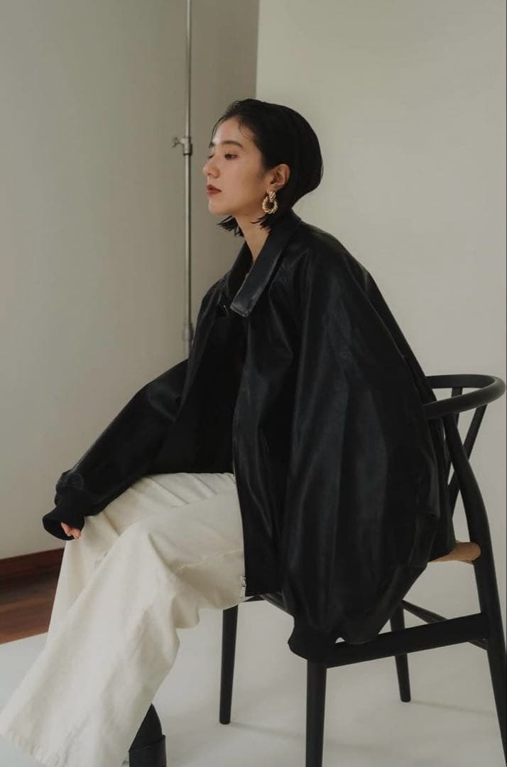【アキラ】flight jacket leather jacket