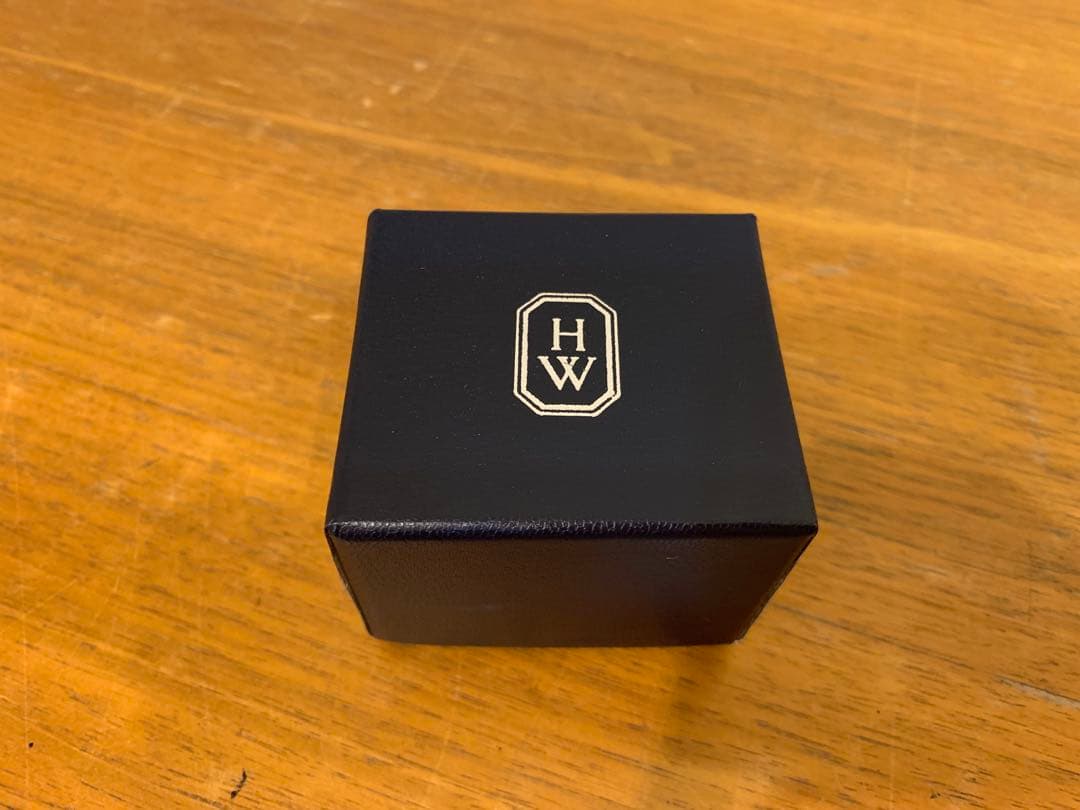 G0919-12★空箱　HARRY WINSTON リング　ケース