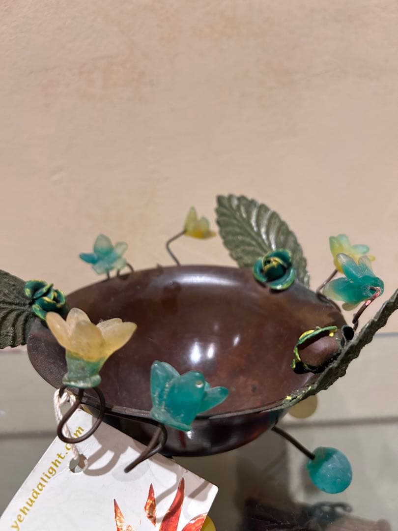 新品・未使用品銅製 装飾ボウル イスラエル作家 ユダ　定価¥16,500