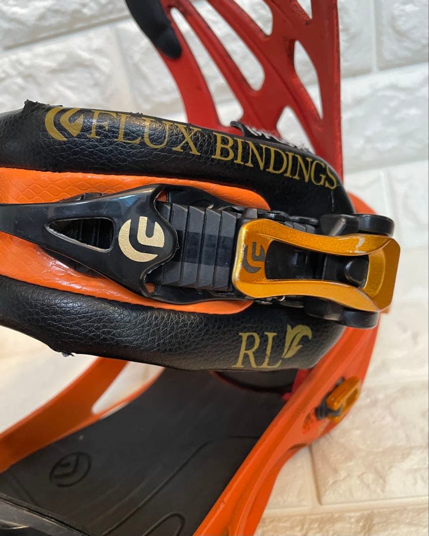 FLUX RL フラックス ビンディング オレンジ スネーク　M