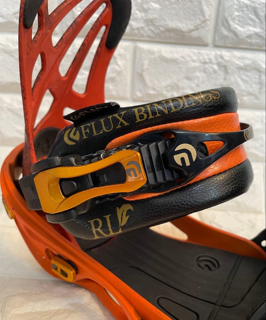 FLUX RL フラックス ビンディング オレンジ スネーク　M
